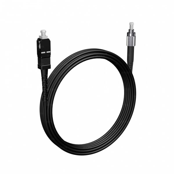 Шнур оптический NTSS PREMIUM spc SC/UPC-FC/UPC 9/125 3.0мм 10м черный LSZH (патч-корд)