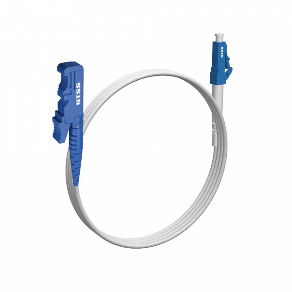Шнур оптический NTSS spc E2000/UPC-LC/UPC 9/125 G.657A1 3.0мм 2м LSZH (патч-корд)