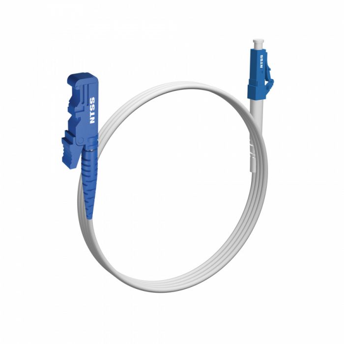 Шнур оптический NTSS spc E2000/UPC-LC/UPC 9/125 G.657A1 3.0мм 2м LSZH (патч-корд)