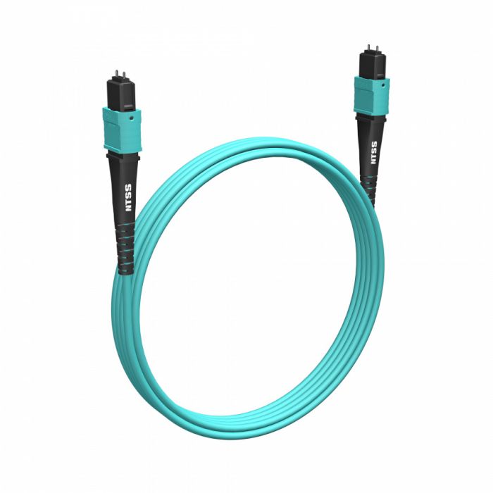 Волоконно-оптическая сборка trunk NTSS PREMIUM 8ов, MTP/UPC (male)-MTP/UPC (male), полярность B, 50/125 OM3, 3м, LSZH