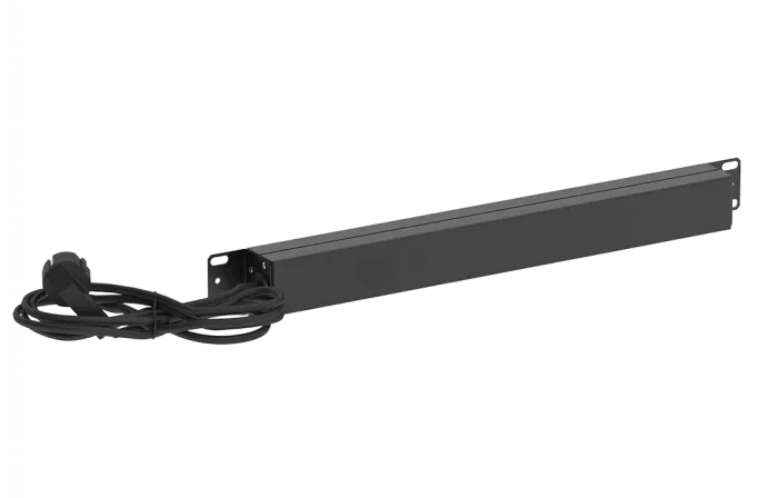 Блок розеток БР-7SCH-16А-Ш-3SCH 7 розеток Schuko,выключатель 2 положения с подсветкой, со шнуром 3м Schuko