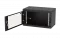 Шкаф телекоммуникационный настенный разборный черный 19”,6U(600x350), ШТ-НСр-6U-600-350-С-Ч дверь стекло ССД