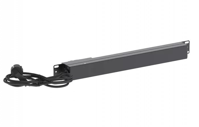 Блок розеток БР-7SCH-16А-AB16-Ш-3SCH 7 розеток Schuko,выключатель автоматический 16А, со шнуром 3м Schuko