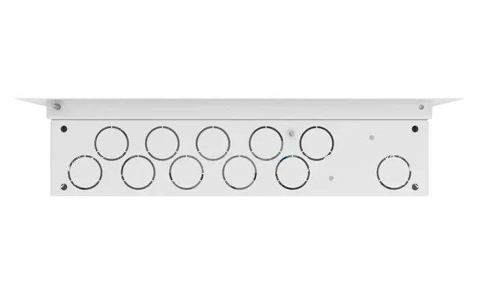 Шкаф квартирный телекоммуникационный встраиваемый с радиопрозрачной дверцей ШТ-НСс пустой ССД