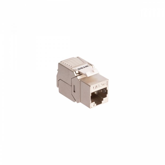 Розеточный модуль NTSS PREMIUM Keystone RJ45 FTP CAT5e 180 градусов безинструментальный белый ver2