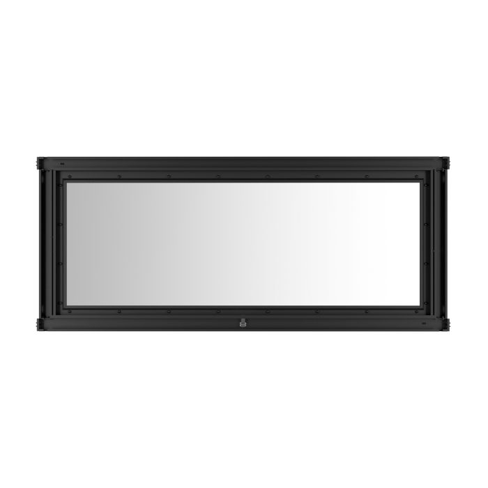 Секция крыши системы изоляции NTSS обслуживаемая с окном, ширина коридора 1800 мм, длина 800 мм, RAL 9005 чёрный