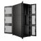 Шкаф напольный серверный NTSS CoDS 42U 800х1070мм, 3 секции по 13U, двойные боковые стенки, панель потолка и пола с щеточными вводами, двери перфорированная и перфорированная двухстворчатая, регулируемые опоры, ролики, черный RAL 9005