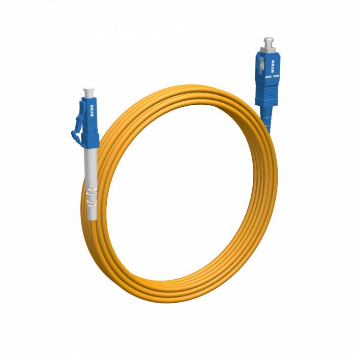Шнур оптический NTSS spc LC/UPC-SC/UPC 9/125 3.0мм 7м LSZH (патч-корд)