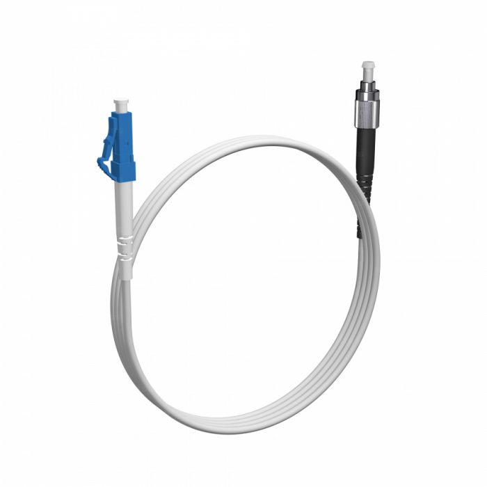 Шнур оптический NTSS spc LC/UPC-FC/UPC 9/125 G.657A2 2.0мм 1.5м LSZH (патч-корд)