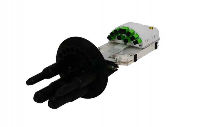 Муфта-кросс МКО-У6/СМ4-2PLC4-SC/APC-10SC/APC-2SC/APC ССД