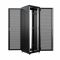 Шкаф напольный универсальный серверный NTSS R 32U 600х600мм, 4 профиля 19, двери перфорированная и перфорированная, боковые стенки съемные, регулируемые опоры, разобранный, черный RAL 9005
