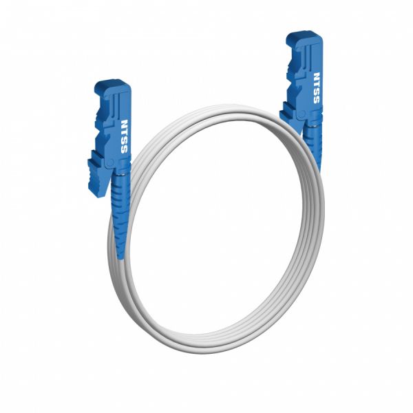 Шнур оптический NTSS spc E2000/UPC-E2000/UPC G.657A2 9/125 3.0мм 3м LSZH (патч-корд)
