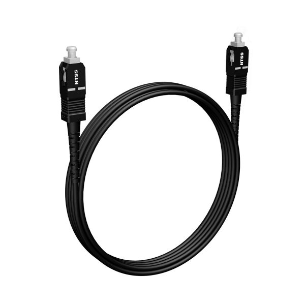 Шнур оптический NTSS PREMIUM spc SC/UPC-SC/UPC 9/125 3.0мм 3м черный LSZH (патч-корд)