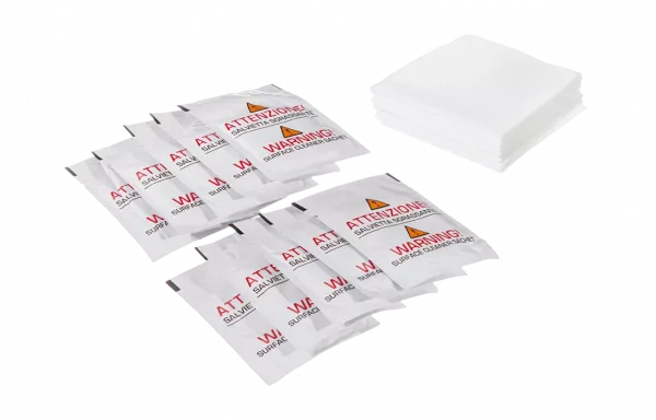 Комплект для очистки кабеля ОК-10 (10 пропитанных салфеток и 10 сухих полотенец)