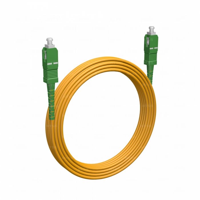 Шнур оптический NTSS spc SC/APC-SC/APC 9/125 3.0мм 25м LSZH (патч-корд)