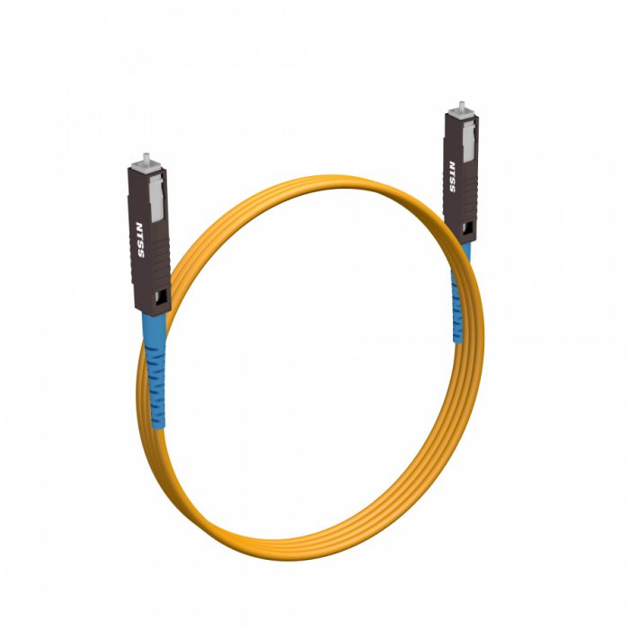 Шнур оптический NTSS spc MU/UPC-MU/UPC 9/125 3.0мм 2м LSZH (патч-корд)