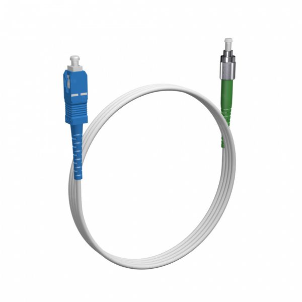 Шнур оптический NTSS spc SC/UPC-FC/APC 9/125 G.657A1 3.0мм 2м LSZH (патч-корд)