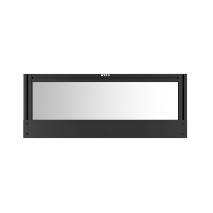 Боковая секция системы изоляции NTSS, ширина 800 мм, высота 300 мм, RAL 9005 чёрный