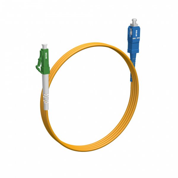 Шнур оптический NTSS spc LC/APC-SC/UPC 9/125 2.0мм 1м LSZH (патч-корд)