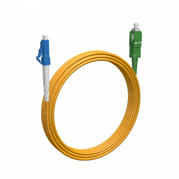 Шнур оптический NTSS PREMIUM spc LC/UPC-SC/APC 9/125 3.0мм 5м LSZH (патч-корд)