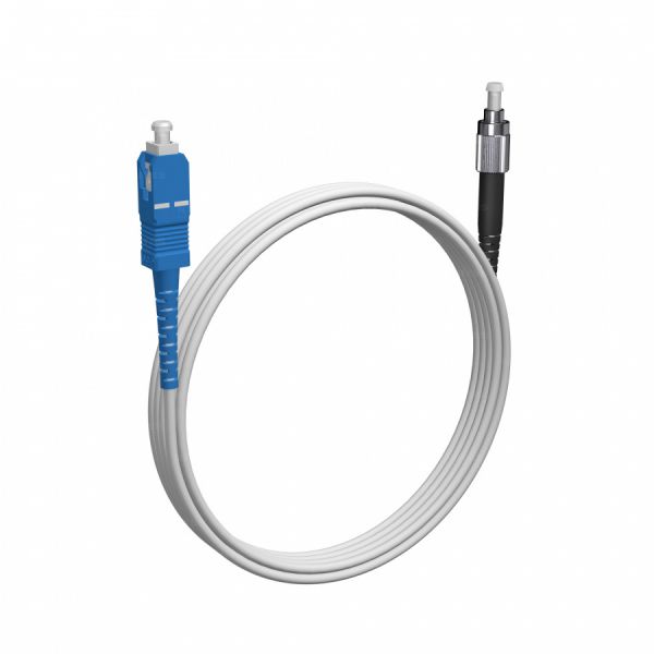 Шнур оптический NTSS spc SC/UPC-FC/UPC 9/125 G.657A1 3.0мм 3м LSZH (патч-корд)