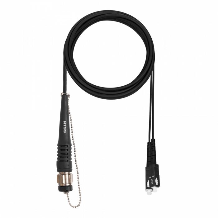 Сборка кабельная 2 волокна, SC/UPC-ODC/Plug 9/125мкм, вывод 0.3м, буфер 3мм, длина 1м