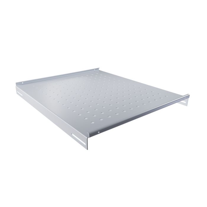 Полка стационарная NTSS 470х550мм, для напольных шкафов глубиной 800мм, серый RAL 7035