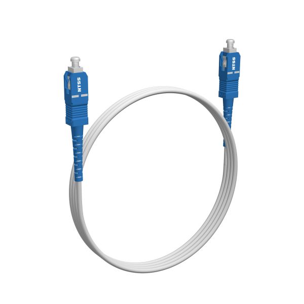 Шнур оптический NTSS spc SC/UPC-SC/UPC G.657A2 9/125 3.0мм 2м LSZH (патч-корд)