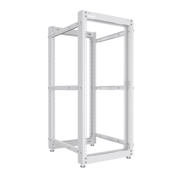 Стойка серверная NTSS OR двухрамная 45U 600-1000мм, комплект ножек, серый RAL 7035