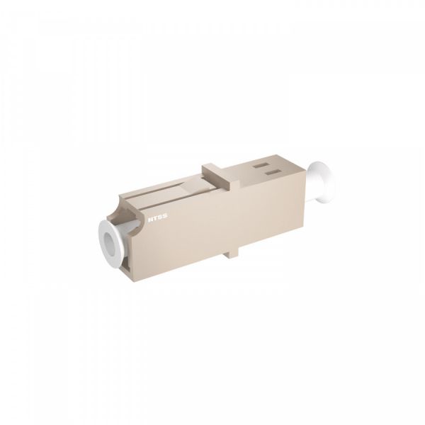Адаптер оптический NTSS PREMIUM симплекс LC OM2 BEIGE
