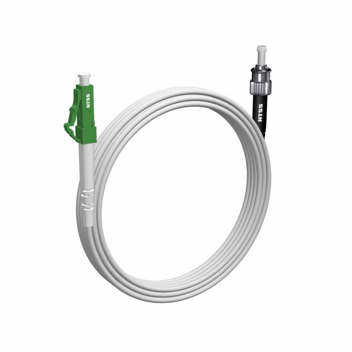 Шнур оптический NTSS PREMIUM spc LC/APC-ST/UPC 9/125 G.657A1 3.0мм 10м LSZH (патч-корд)
