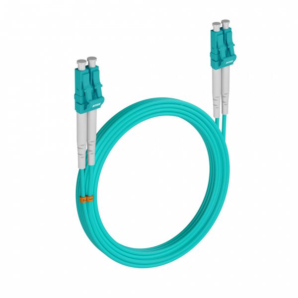 Шнур оптический NTSS dpc LC/UPC-LC/UPC 50/125 OM3 3.0мм 20м LSZH (патч-корд)