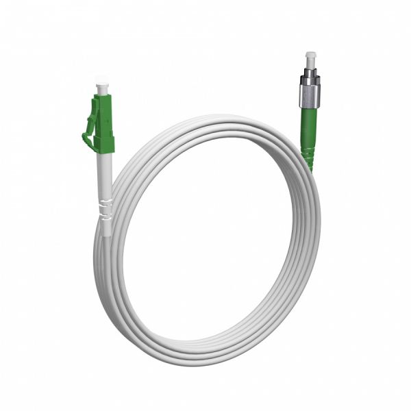 Шнур оптический NTSS spc LC/APC-FC/APC 9/125 G.657A1 2.0мм 8м LSZH (патч-корд)