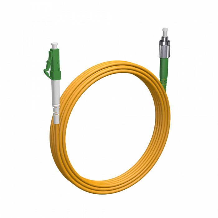 Шнур оптический NTSS spc LC/AРС-FC/AРС 9/125 2.0мм 9м LSZH (патч-корд)