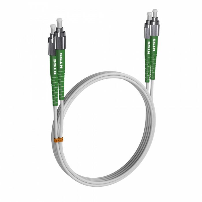 Шнур оптический NTSS dpc FC/APC-FC/APC 9/125 G.657A1 3.0мм 7м LSZH (патч-корд)