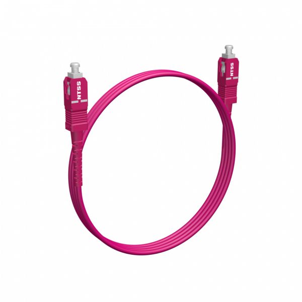 Шнур оптический NTSS PREMIUM spc SC/UPC-SC/UPC 50/125 OM4 2.0мм 1м LSZH (патч-корд)