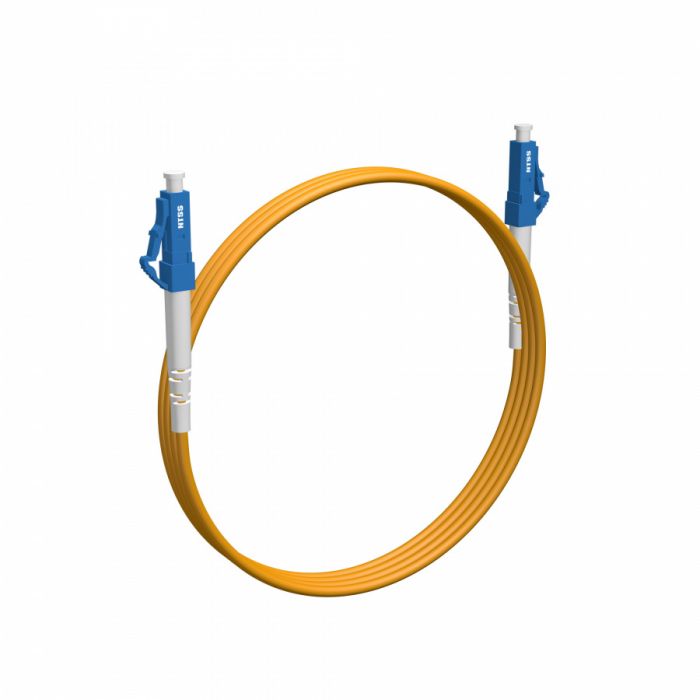 Армированный шнур оптический NTSS spc LC/UPC-LC/UPC 9/125 3.0мм 2м LSZH (патч-корд)