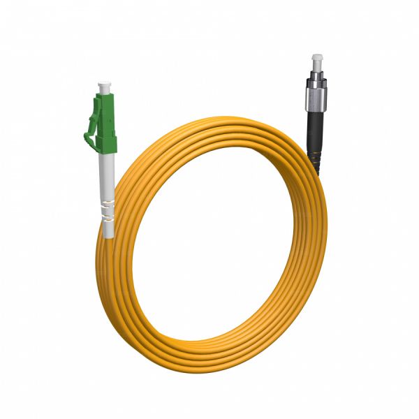 Шнур оптический NTSS PREMIUM spc LC/APC-FC/UPC 9/125 3.0мм 25м LSZH (патч-корд)