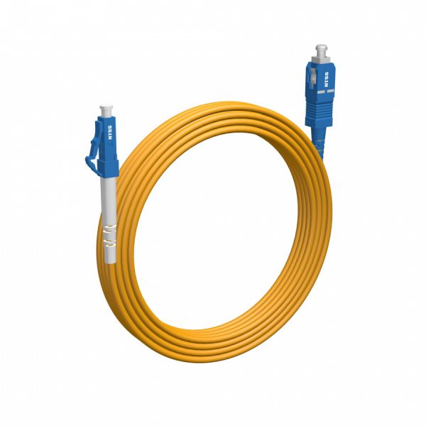 Шнур оптический NTSS PREMIUM spc LC/UPC-SC/UPC 9/125 3.0мм 25м LSZH (патч-корд)