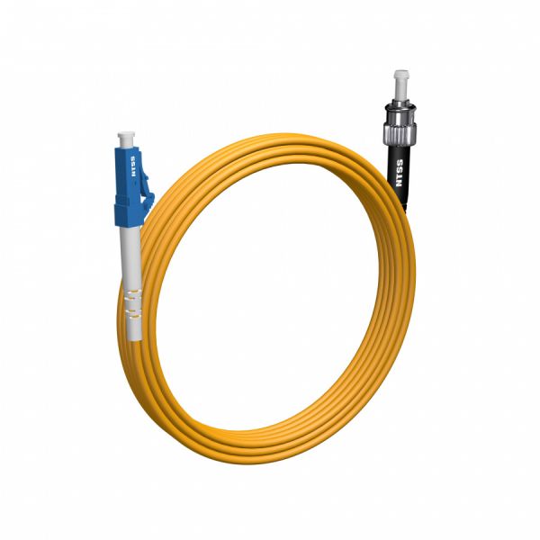Шнур оптический NTSS spc LC/UPC-ST/UPC 9/125 2.0мм 7м LSZH (патч-корд)