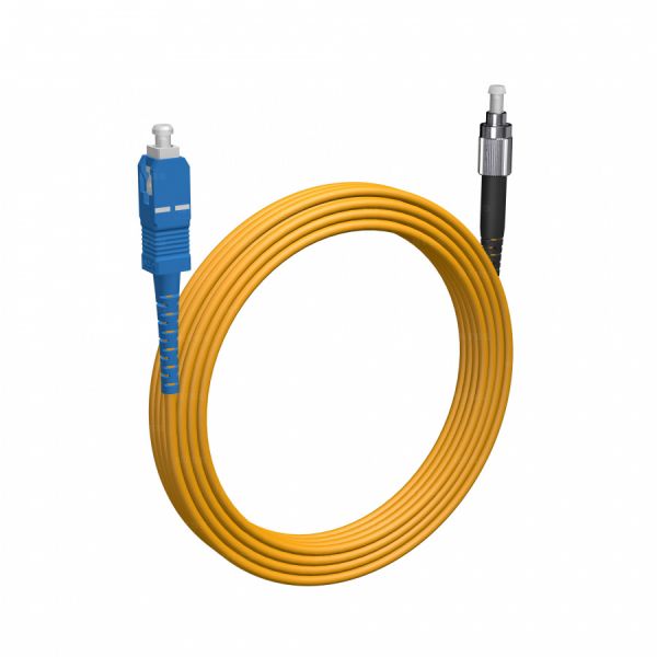 Шнур оптический NTSS PREMIUM spc SC/UPC-FC/UPC 9/125 3.0мм 20м LSZH (патч-корд)